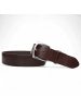FRONHOFER Herren Ledergürtel in Dunkelbraun