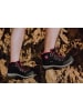 GUGGEN MOUNTAIN Trekking-& Wanderstiefel Wildleder in Schwarz-Pink