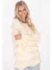 IZIA Damen Pullover in Wollweiss