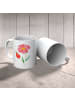 Mr. & Mrs. Panda Kindertasse Blume HageRundunge ohne Spruch in Weiß