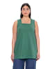 Ulla Popken Longshirt in dunkel eukalyptus
