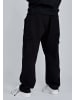 SikSilk Cargohose Loose Fit Cargos in Black