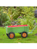 relaxdays Schubkarrenrad Blau/ Orange - 4.80 4.00-8