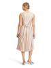BETTY & CO Chiffonkleid mit Plissee in Grau