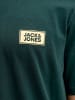 JACK & JONES PLUS T-shirt in Scarab
