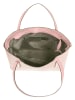 Cluty Handtasche echt Leder in rosa