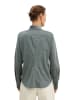 Marc O'Polo Samtbluse fitted in Foggy Blue