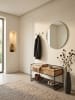 KADIMA DESIGN Sitzbank mit Stauraum 90x52x38 cm Massivholz / Metall Flurbank in Mango
