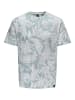 Only&Sons T-Shirt 2er-Set Rundhals Kurzarm in Weiß-Grün
