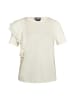 DreiMaster Damen T-Shirt in Wollweiss