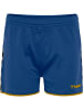 Hummel Hummel Shorts Hmlauthentic Multisport Damen Feuchtigkeitsabsorbierenden Leichte Design in TRUE BLUE/SPORTS YELLOW