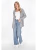 DreiMaster Women Cardigan in light grey melange