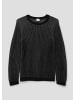 s.Oliver Strickpullover langarm in Schwarz