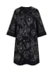 Ulla Popken Midikleid in schwarz