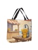 Mr. & Mrs. Panda Tasche Pinguin Pommes Eimer Design ohne Spruch in Weiß