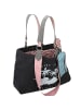 Fritzi aus Preußen Malibu Denim Limited Barbie Izzy Medium Shopper Tasche 42 cm blacky