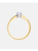 Diamant L'éternel Verlobungsring aus 750 Gelbgold mit 18 Karat Diamant