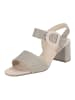 Gabor Sandalen in Metallic Rose