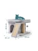 relaxdays Kratzbaum in Hellgrau - (B)54 x (H)38,5 x (T)45 cm