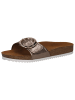 Caprice Pantolette in TAUPE METALLIC