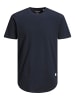 JACK & JONES PLUS T-shirt in Navy Blazer