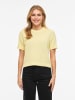 Vila Strickoberteil in Pastel Yellow