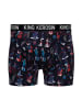 King Kerosin King Kerosin Boxershorts Rockabilly Pin-up in schwarz