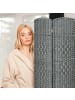 relaxdays Paravent in Grau - (B)241 x (H)170 cm