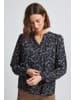 Fransa FREsida regular fit in Flower - Navy Blazer