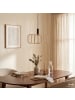 home24 Pendelleuchte ZESTA 1-flammig in Beige / Schwarz