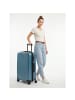 Police New York 4 Rollen Trolley L 72 cm mit Dehnfalte in ice blue