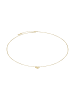 LIEBESKIND BERLIN Halskette The Broken Heart in gold