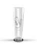 Mr. & Mrs. Panda Bierglas Stinktier Blume ohne Spruch in Transparent