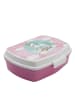 COFI 1453 Unicorn Kinder Brotdose – Lunchbox Pausenbox Schulbrotbox in Lila