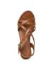 Marco Tozzi Sandalette in COGNAC COMB