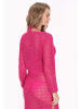 IZIA Women Cardigan in fuchsia