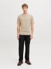 Jack & Jones Gestricktes T-Shirt in Lemon Pepper