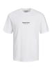 JACK & JONES PLUS T-shirt in Bright White