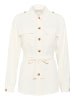 Cream Jacke CRBencon Loose fit in Snow White