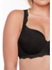 LINGADORE DAILY T-Shirt BH - Plus Size Schwarz