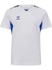 Hummel T-Shirt Hmlauthentic Kinder in WHITE/TRUE BLUE