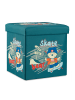 relaxdays Sitzhocker Kinder Bär - (B)38 x (H)38 x (T)38 cm