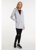 myMo Damen Sweatmantel in Hellgrau Melange