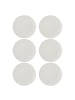 Villeroy & Boch 6er Set Teller Manufacture Rock ø 32.0 cm in weiß