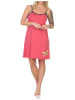 NORMANN Spaghetti Nachthemd Neglige - 85882 in rot