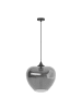 home24 Pendelleuchte ARA in Grau / Schwarz