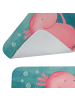 Mr. & Mrs. Panda Badezimmerteppich Axolotl Hurra Design ohne Spruch in Weiß