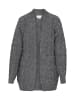 usha WHITE LABEL Damen Cardigan in Anthrazit Melange