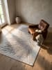 KADIMA DESIGN Teppich Kurzflor Abstrakt pflegeleicht Wohnzimmer Schlafzimmer Flur in Grau