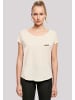 F4NT4STIC Long Cut T-Shirt SIUUU in Whitesand